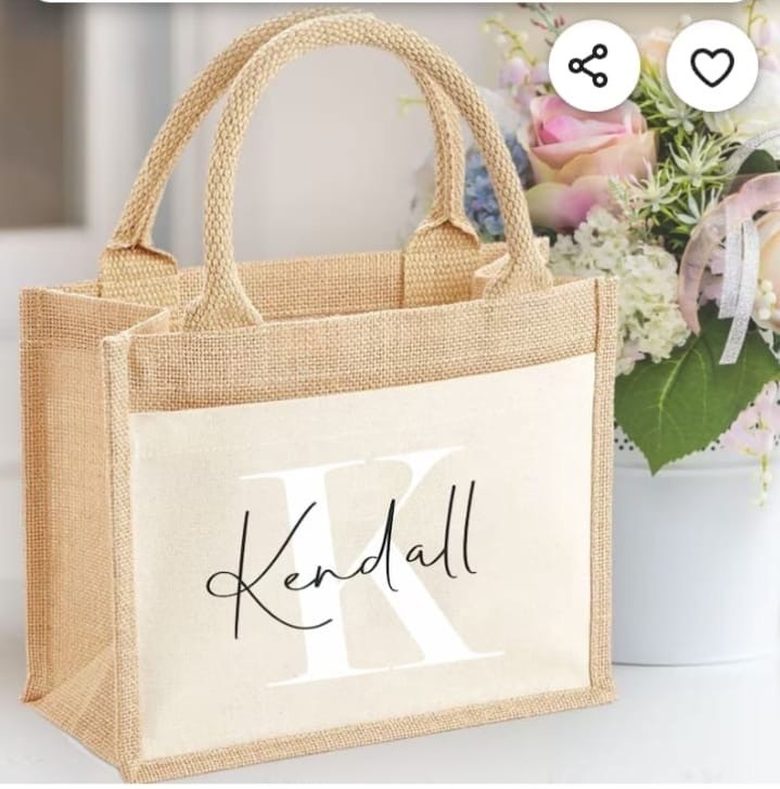 Monogram Cotton-Front Tote